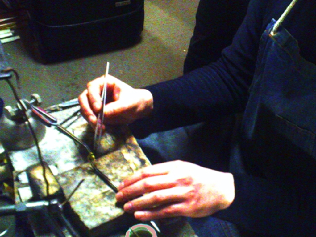 製作風景の画像