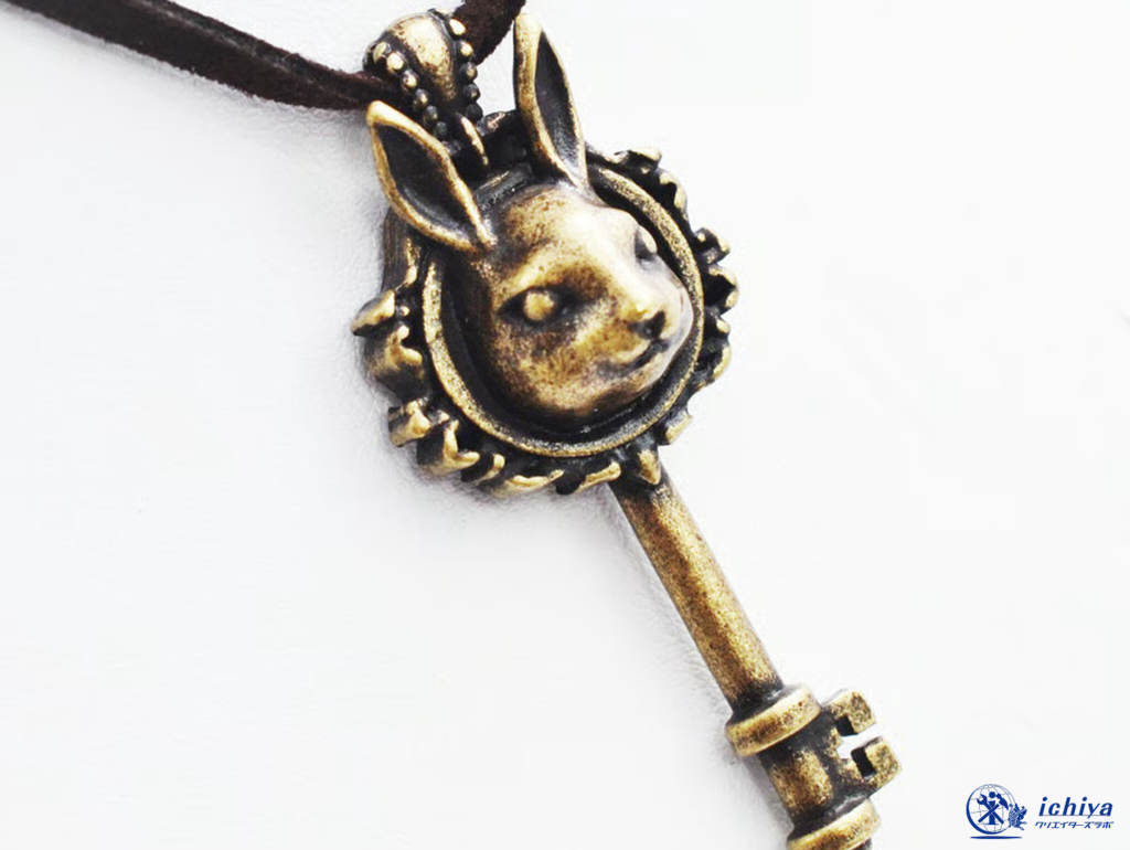 亜鉛合金のネックレスの画像