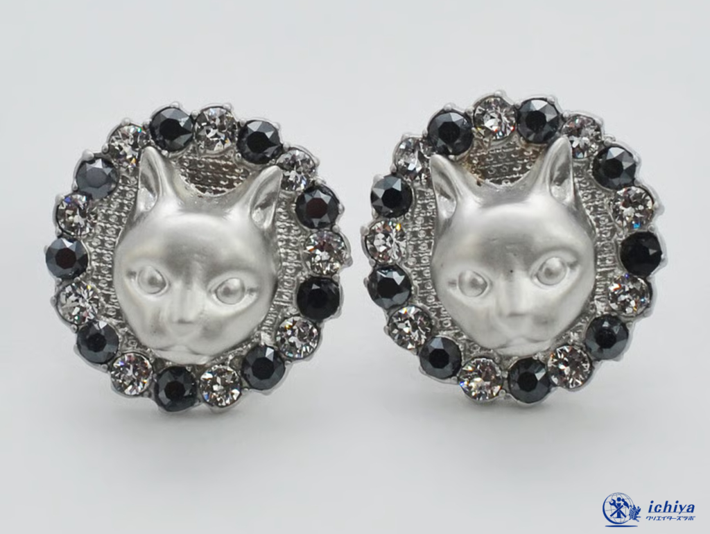 シルバーピアスの画像