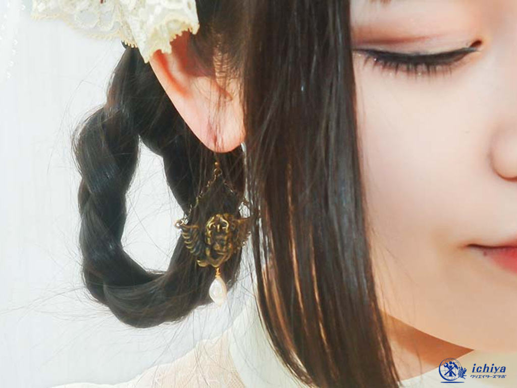 OEMで製作したピアスの画像