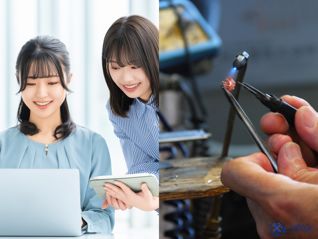 OEMによるオーダーメイドアクセサリー作りのイメージ