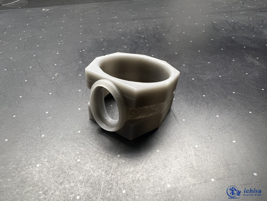 3Dプリンターで製作した原型の画像